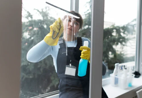 Nettoyage de vitres intérieures et extérieures à Saint-Pierre-de-Mons